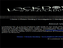 Tablet Screenshot of lockdowninc.net